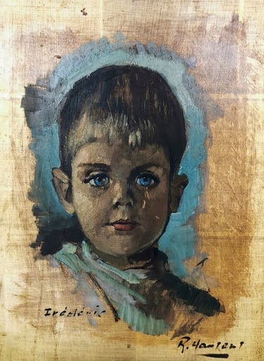 Tableau de René Hansoul "Frédéric"