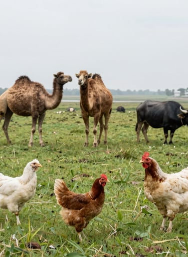 A close-up of hands preparing a meal in a sun-lit North American / US kitchen, cinematic depth of field, warm charcoal and terracotta accents.