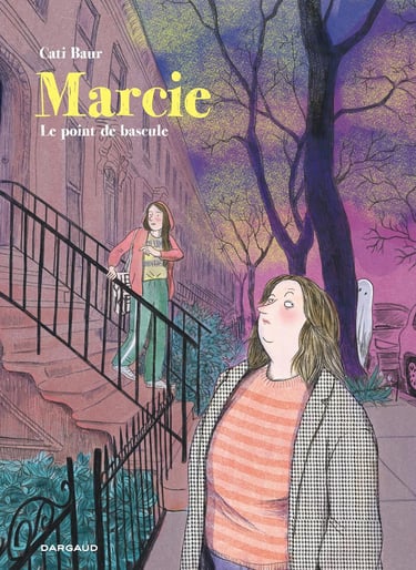 Première de couverture de la BD Marcie : Le point de bascule de Cati Baur