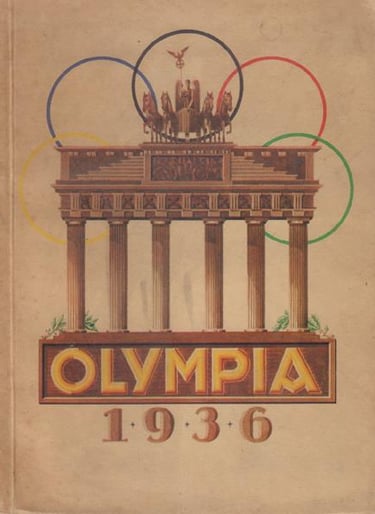 1936 Olympia Pet Cremer Sports Card Album from Germany