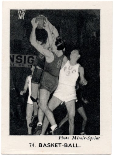 1949-50 Photo Miroir-Sprint #74 Basketball Card