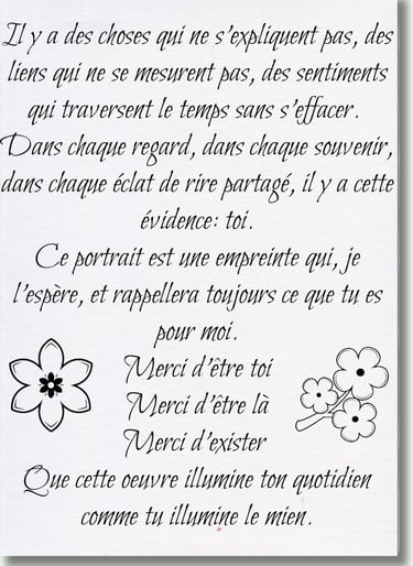 exemple de poeme personnalisé