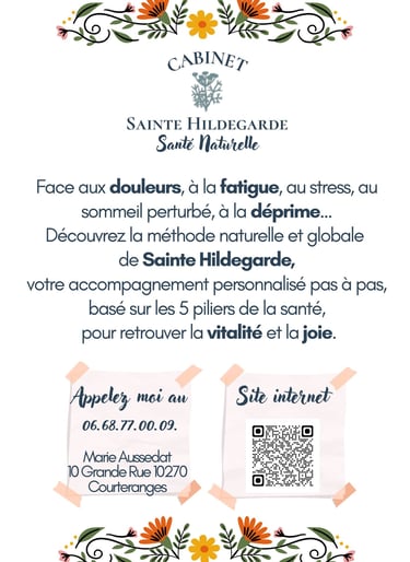 Cabinet Sainte Hildegarde contact
