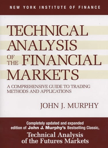 Technical Analysis of the Financial Markets cover, comprehensive guide to chart-based trading method