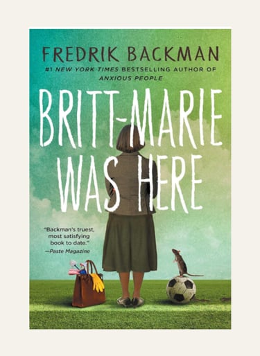 Book Cover for Britt-Marie Was Here for Fredrik Backman
