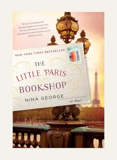 Book cover for The Little Paris Bookshop by Nina George