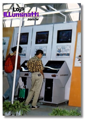 Estande do Super Famicom