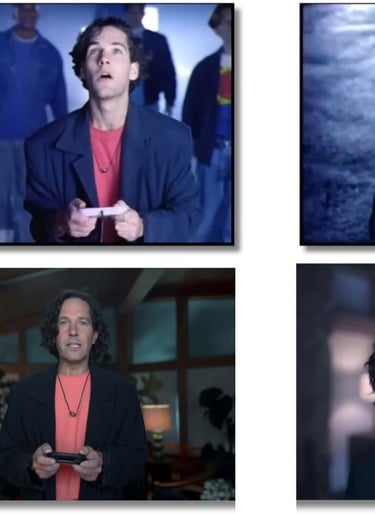 Comercial famoso do Super Nintendo nos Estados Unidos 1991 com ator Paul Rudd