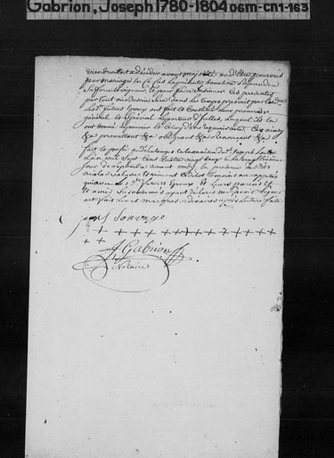 Contrat de mariage de Jans Sauvage & Marguerite Martin