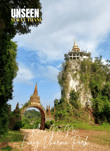 khao na nai luang dharma park surat thani