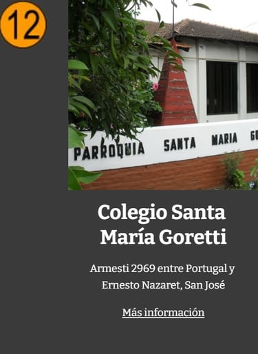 ES Escuela Secundaria Colegio Santa Maria Goretti San Jose Temperley