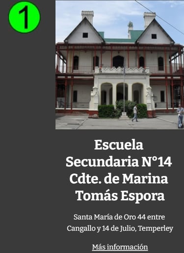 ES Escuela Secundaria 14 Tomas Espora Temperley