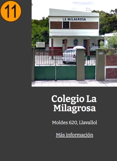 Colegio La Milagrosa Llavallol