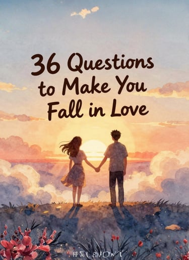 36 Questions to Make You Fall in Love