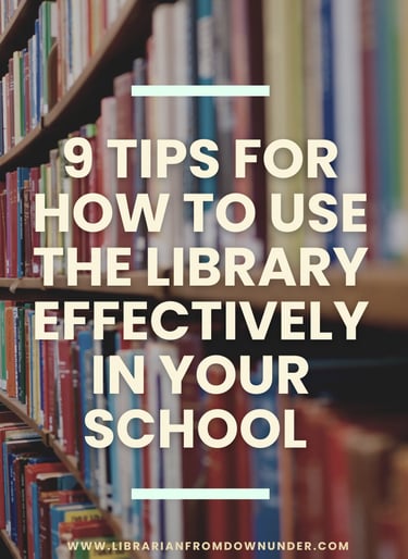image for 9 tips for how to use the library effectively in your school