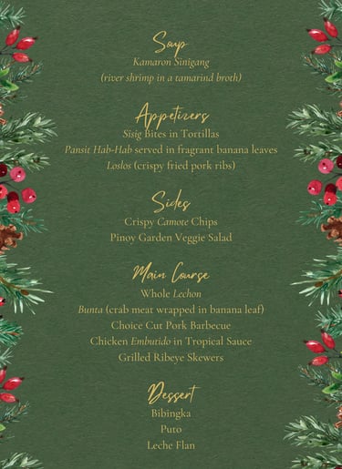 Christmas Buffet Dinner