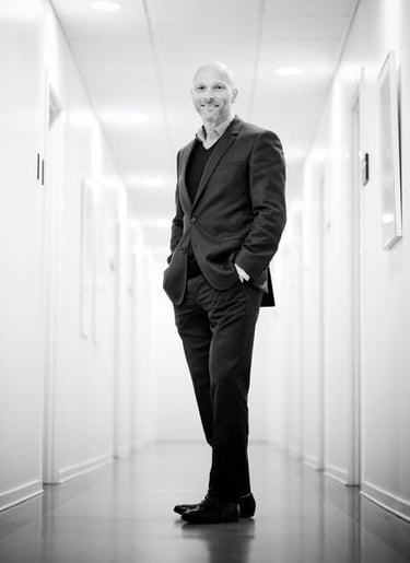 Portrait au naturel d'un dirigeant d'entreprise sur Dijon