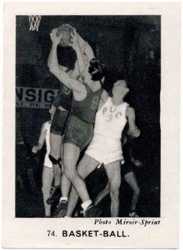 1949-50 Photo Miroir-Sprint #74 Basketball Card