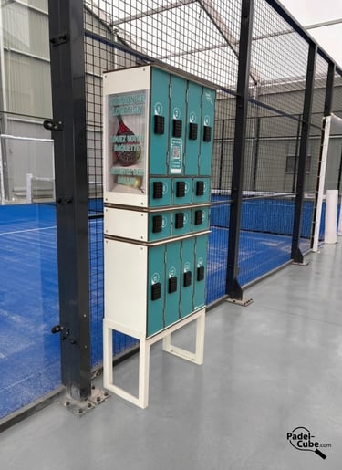 Station de location raquettes de Padel et vente de balles