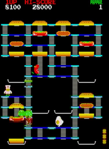 BurgerTime - Toppled Toppings