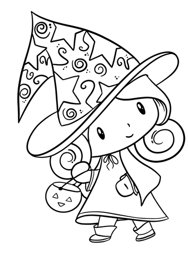 Child Coloring Page