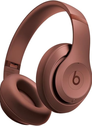 a pair of beats on earphones with a pair of headphones