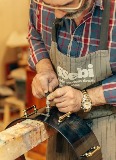 essebi drums snare detail