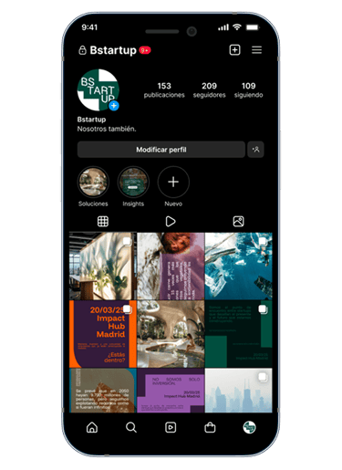 BStartup Rebranding Feed Instagram
