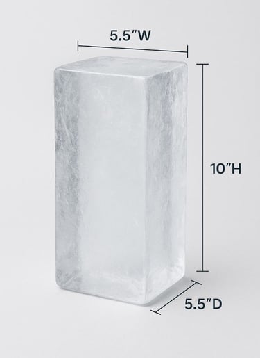 10lb block ice perfect for shaved ice machines.