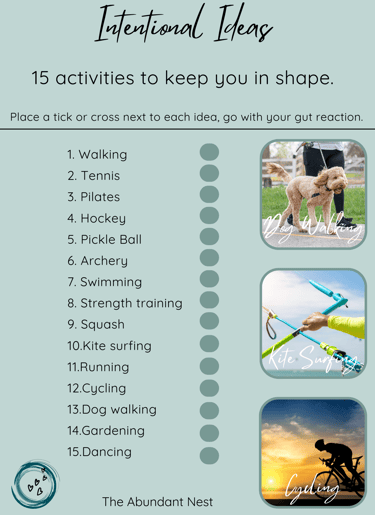 Page 5 of Live an Intentional Life Workbook