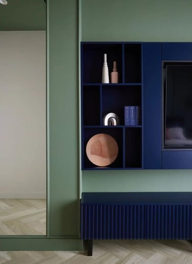 comment associer le bleu en décoration