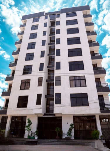 2 bedroom serviced apartment living room, Addis Ababa, modern kitchen apartment Bole Addis Ababa