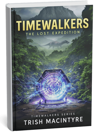 front cover of a book called Timewalkers