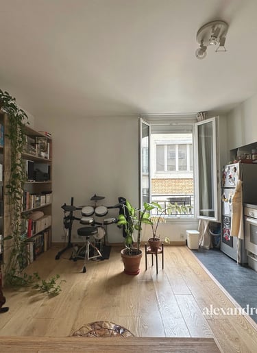 Appartement lumineux avec cuisine