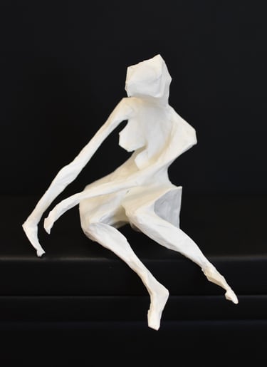 papersculpture sculpture en papier mouvement
