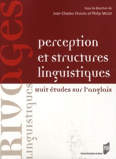 perception et structures linguistiques khalifa miller