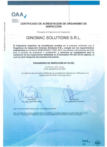 Acreditación OAA