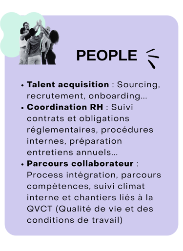 Missions RH People paris