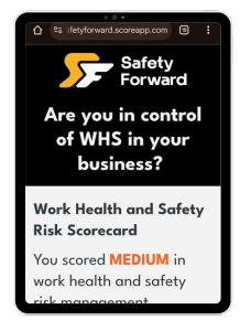 Free WHS Risk Quiz