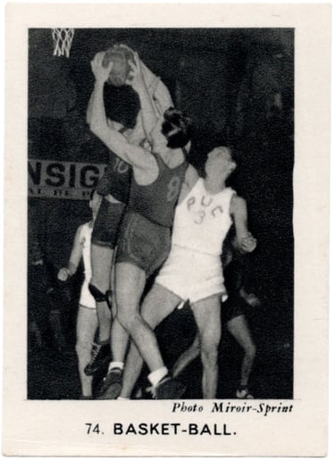 1949-50 Photo Miroir-Sprint #74 Basketball Card