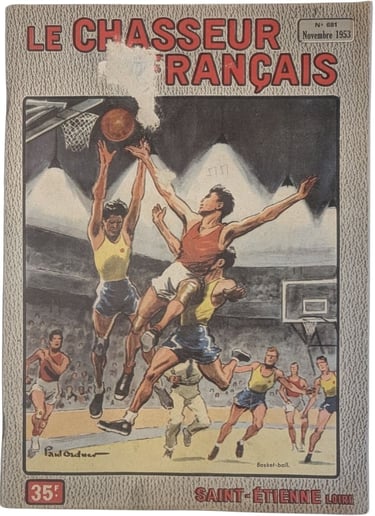 1953 Rare French Basketball Magazine