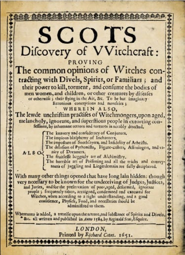 Scots - Discovery of Witchcraft