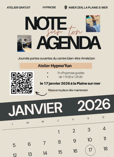 Hypnofun adhypnosis Atelier d'hypnose près de Pornic à Ste Marie sur mer