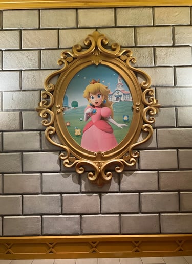 Super Nintendo World - Classic Peach Before the Movie Turned Her