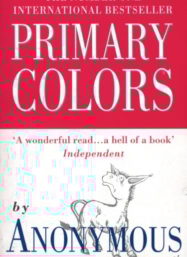 Primary Colors Anonymous Book Cover