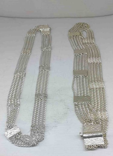 "Handmade traditional tribal multi-layer waist belt–ethnic jewelry-For international dispatch"