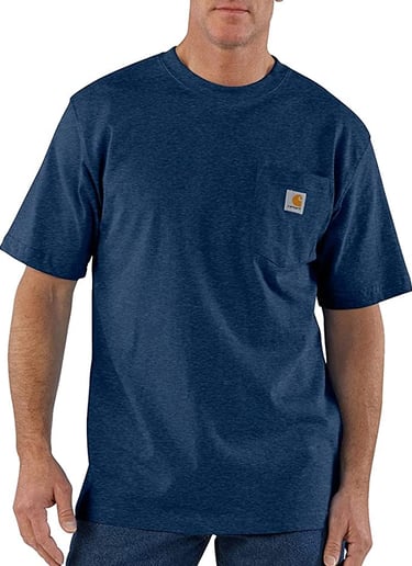 Carhartt Men's Loose Fit Heavyweight Short-Sleeve Pocket T-Shirt 