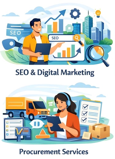 Procurement support and seo services by Natpu Solutions