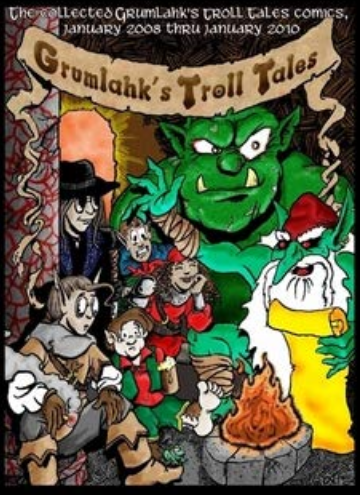 GRUMLAHK'S TROLL TALES book cover, J. Freels