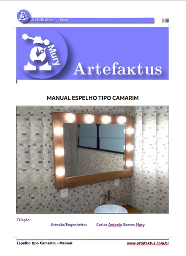 Artefaktus Espelho Camarim Manual